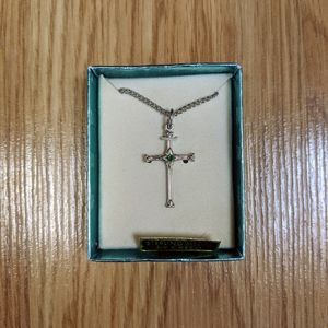 Sterling Silver Cross Necklace w/ chain